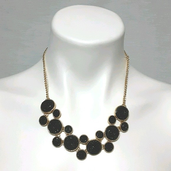 Gold Plated Choker Necklace Fashion Jewelry Accessory - Picture 4 of 8